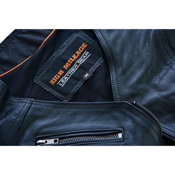 Ladies Black Vest with Buckles - Picture 5 of 7